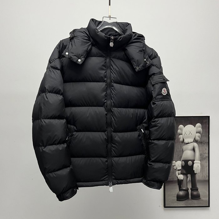 Clothing Moncler down jacket Black