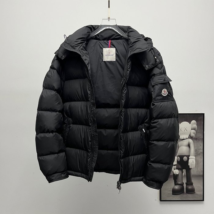 Clothing Moncler down jacket Black
