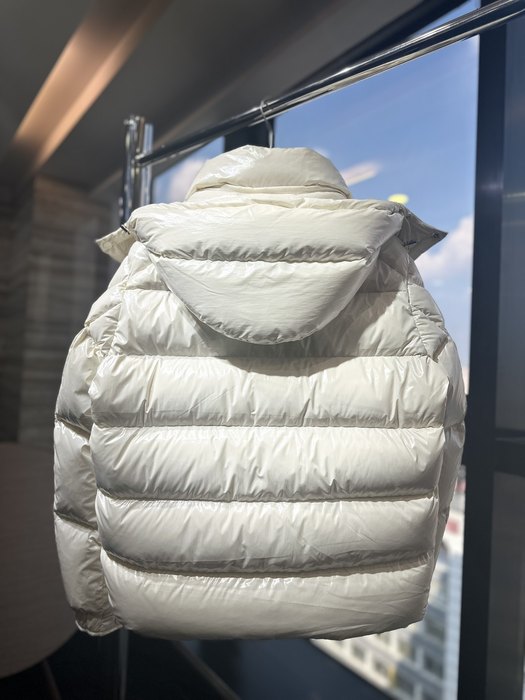 Clothing Moncler down jacket White 001