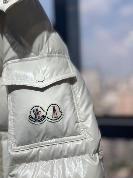 Clothing Moncler down jacket White 001