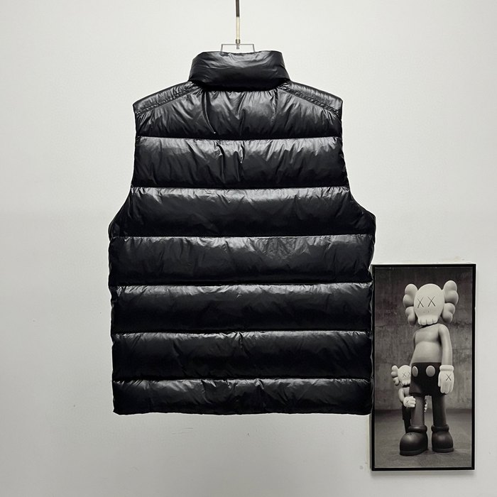 Clothing Moncler down vest Black
