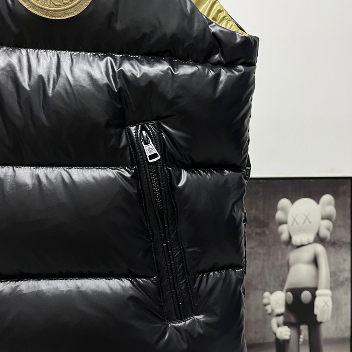 Clothing Moncler down vest Black