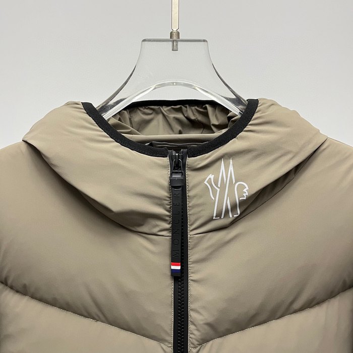 Clothing Moncler hooded down jacket Beige
