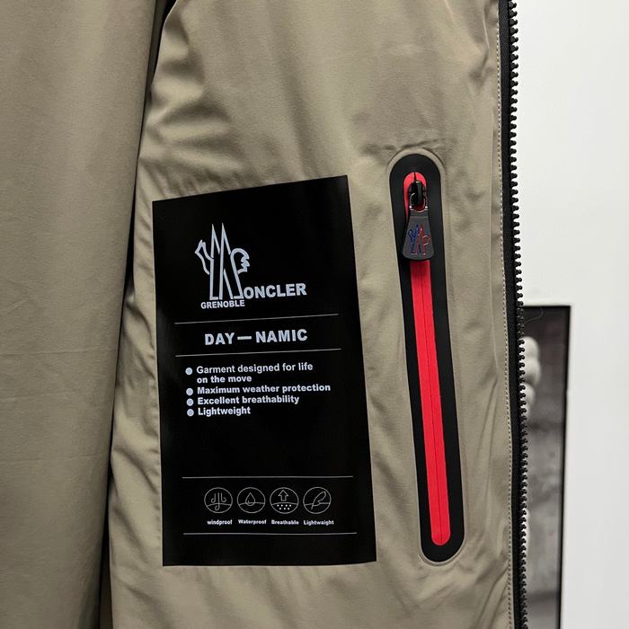 Clothing Moncler hooded down jacket Beige