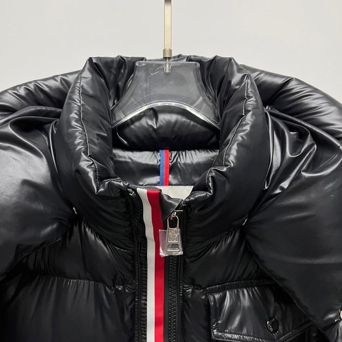 Clothing Moncler hooded down jacket Black
