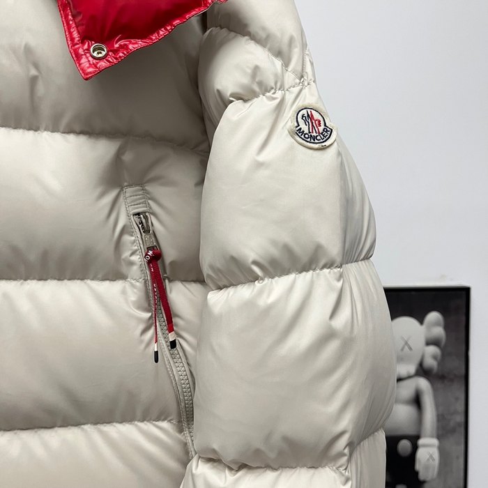 Clothing Moncler hooded down jacket White
