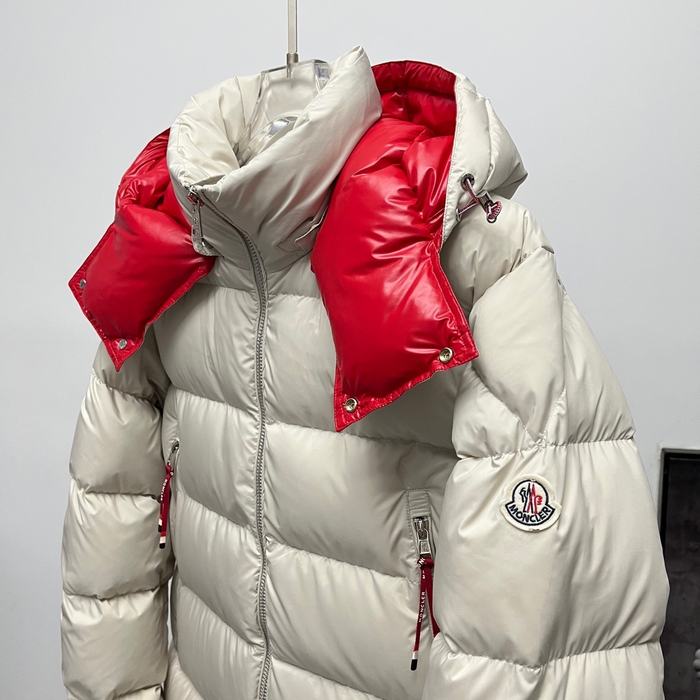 Clothing Moncler hooded down jacket White