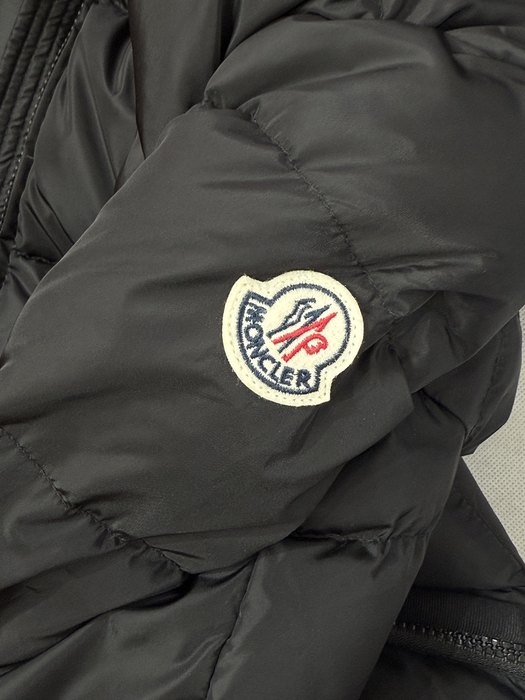 Clothing Moncler hooded puffer jacket Black 001