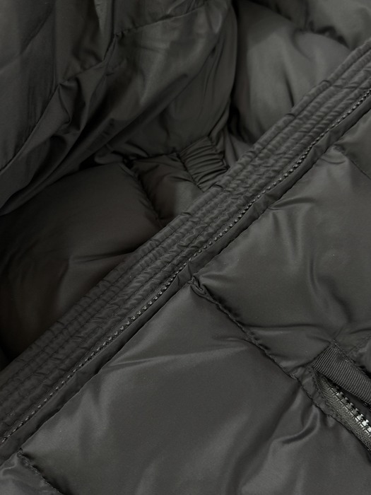 Clothing Moncler hooded puffer jacket Black 001