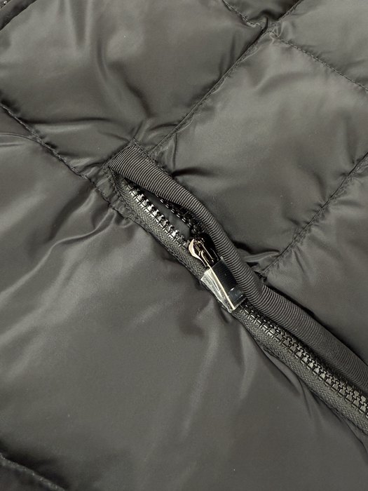 Clothing Moncler hooded puffer jacket Black 001