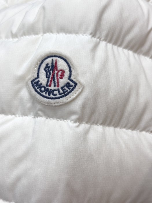 Clothing Moncler hooded puffer jacket White 001