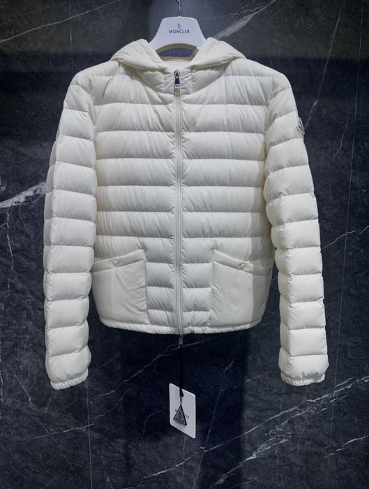 Clothing Moncler hooded puffer jacket White 001