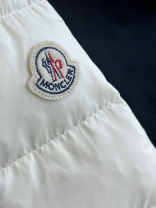 Clothing Moncler hooded puffer jacket White 002