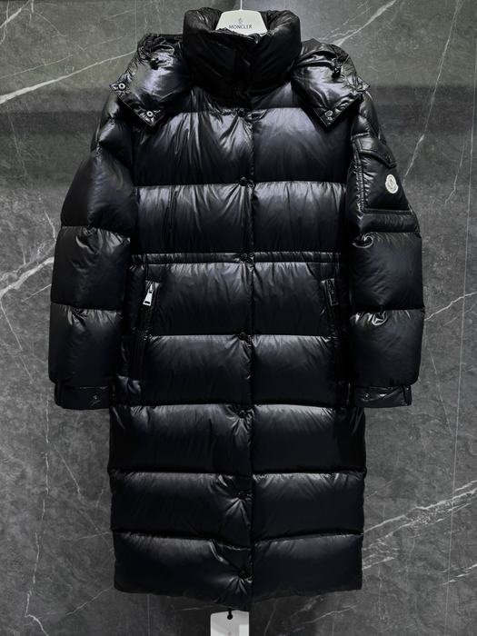 Clothing Moncler long down coat Black 002