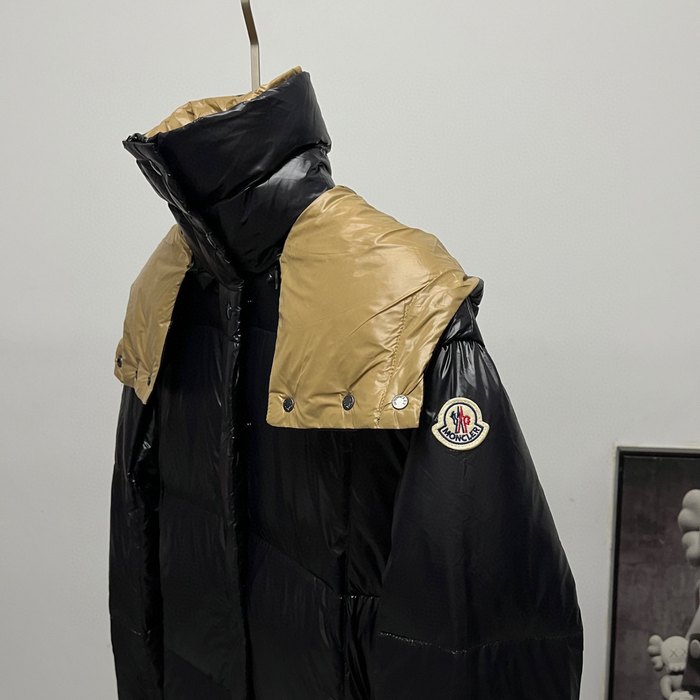 Clothing Moncler long down coat Black