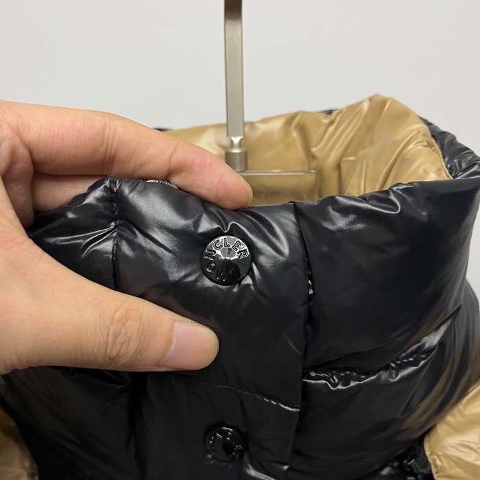 Clothing Moncler long down coat Black