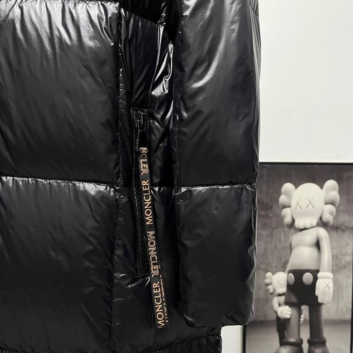 Clothing Moncler long down coat Black