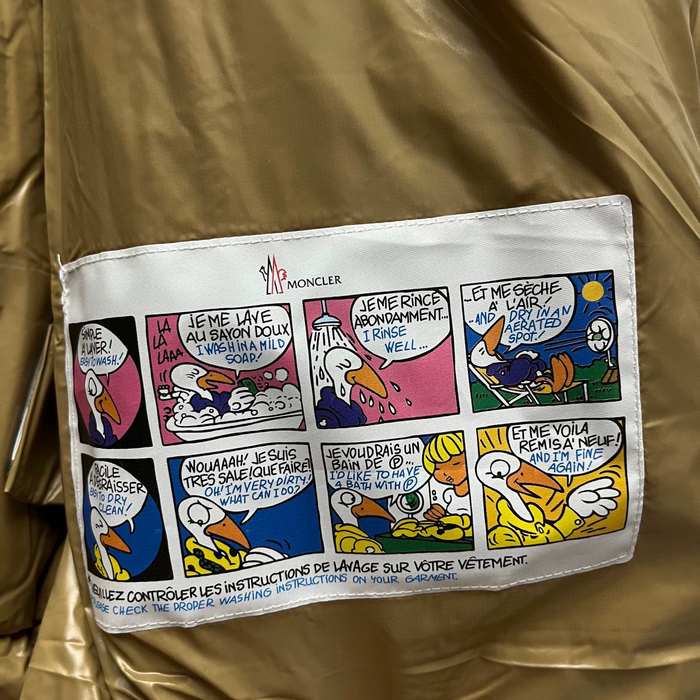 Clothing Moncler long down coat Black