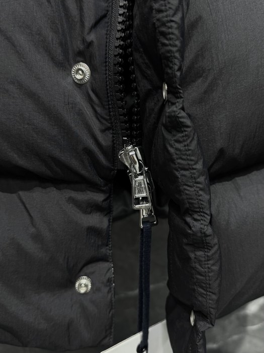 Clothing Moncler long down jacket Black 001
