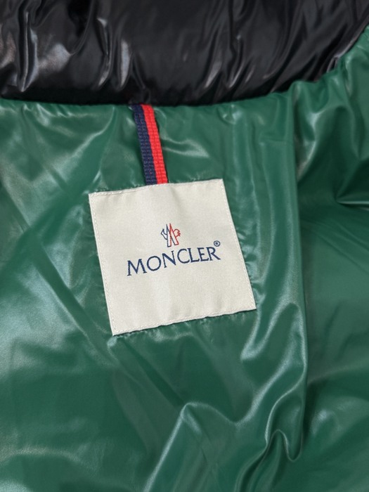 Clothing Moncler long down jacket Black 002