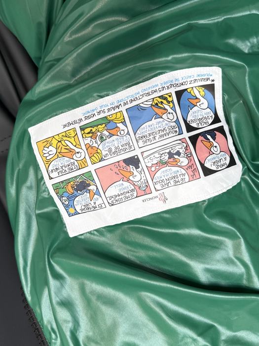 Clothing Moncler long down jacket Black 002