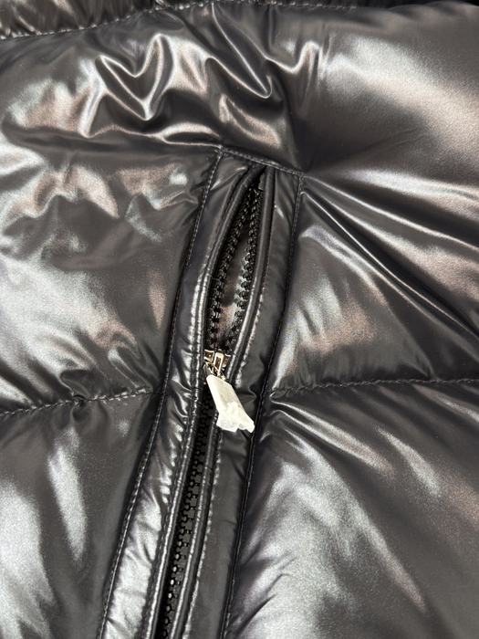 Clothing Moncler long down jacket Black 002