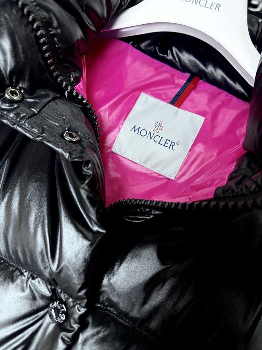 Clothing Moncler long down jacket Black