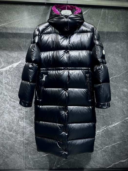 Clothing Moncler long down jacket Black