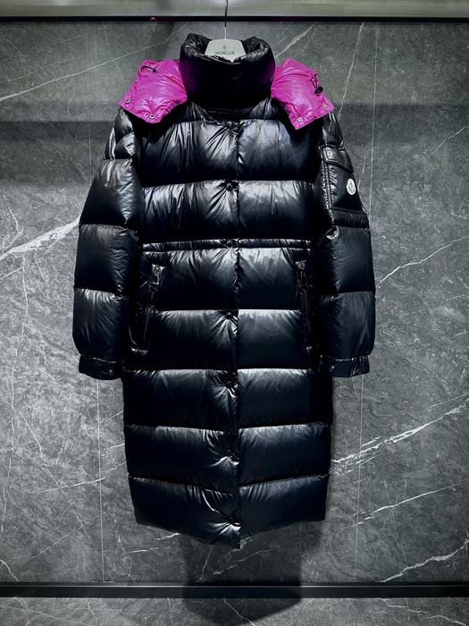 Clothing Moncler long down jacket Black
