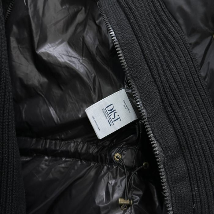 Clothing Moncler long padded coat Black 001