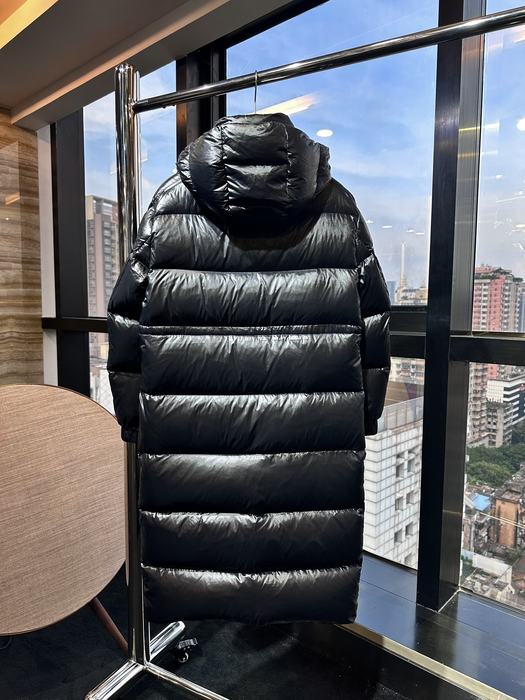 Clothing Moncler long padded coat Black 002