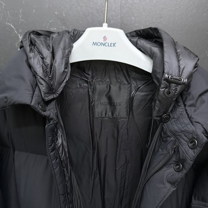 Clothing Moncler long padded coat Black