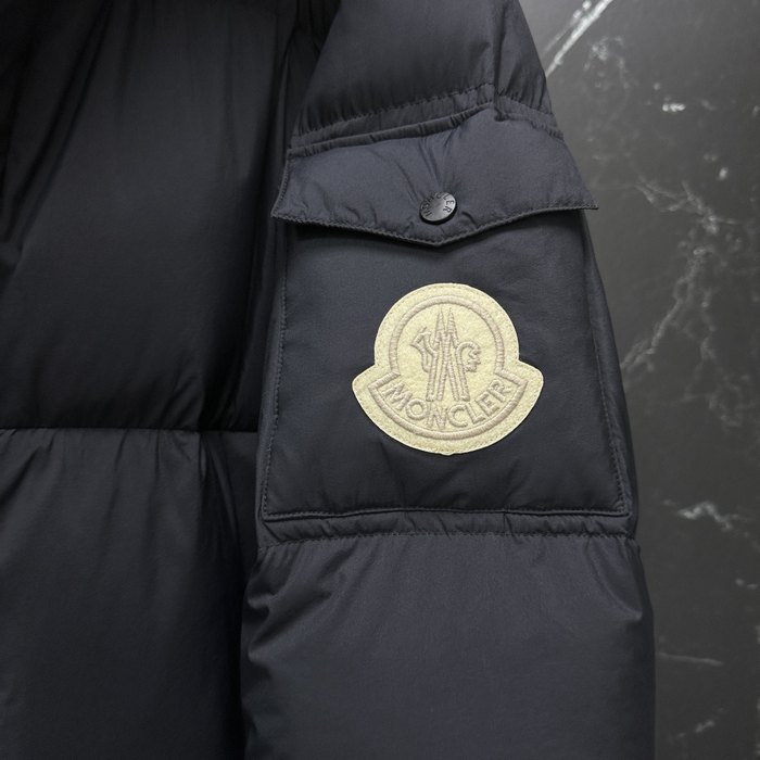 Clothing Moncler long padded coat Black