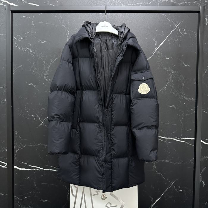 Clothing Moncler long padded coat Black