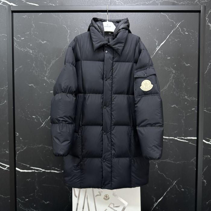 Clothing Moncler long padded coat Black