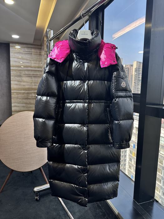 Clothing Moncler long padded down coat Black