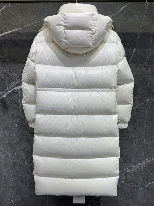 Clothing Moncler long puffer coat Black