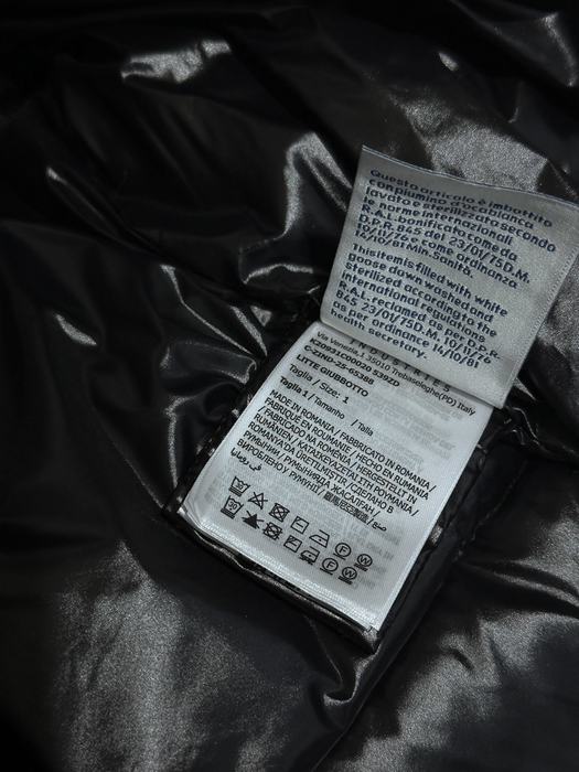 Clothing Moncler long puffer jacket Black 001