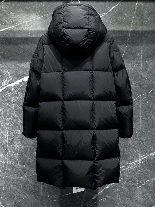Clothing Moncler long puffer jacket Black 001