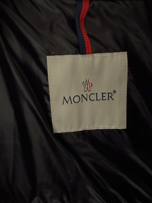 Clothing Moncler long puffer jacket Black