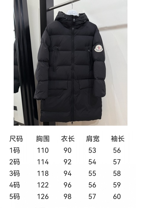 Clothing Moncler puffer coat Black
