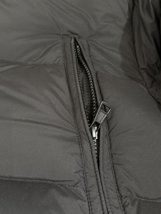 Clothing Moncler puffer coat Black