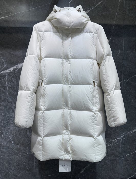 Clothing Moncler puffer coat White