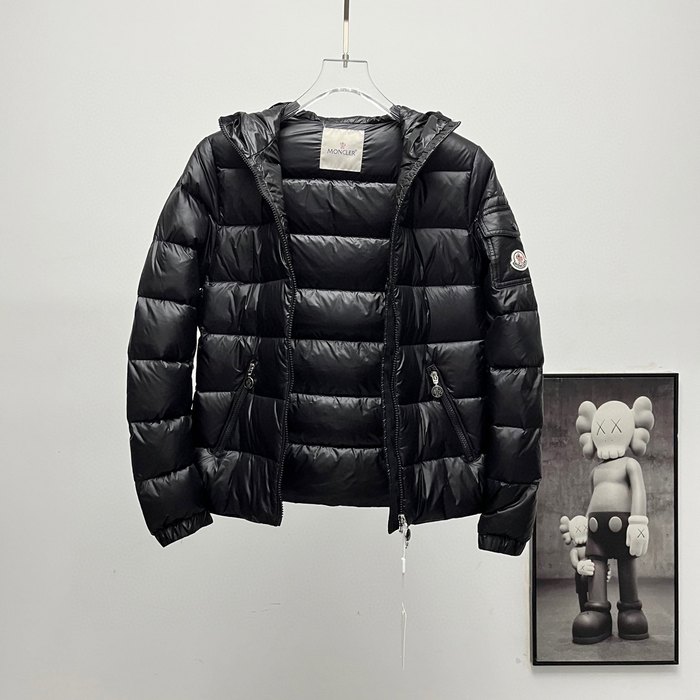 Clothing Moncler puffer hooded jacket Black