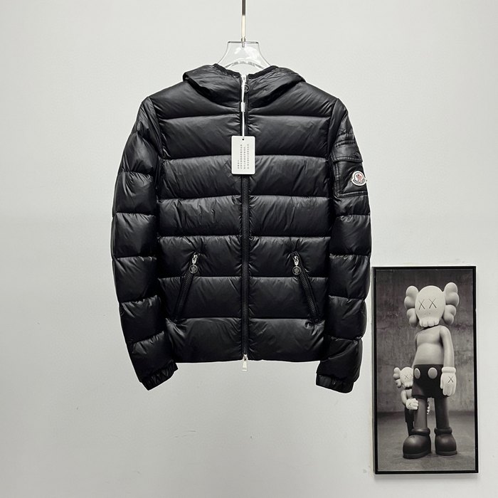 Clothing Moncler puffer hooded jacket Black