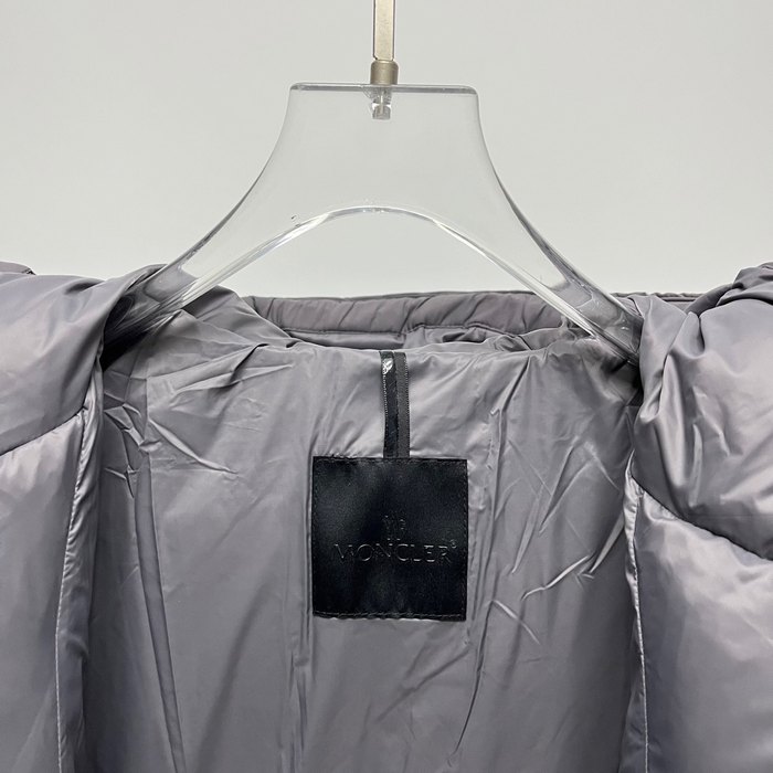 Clothing Moncler puffer hooded jacket Grey