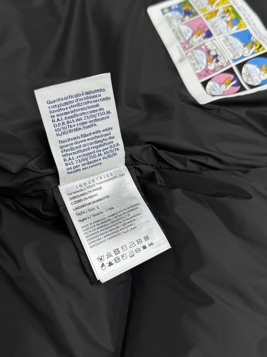 Clothing Moncler puffer jacket with fur collar Beige