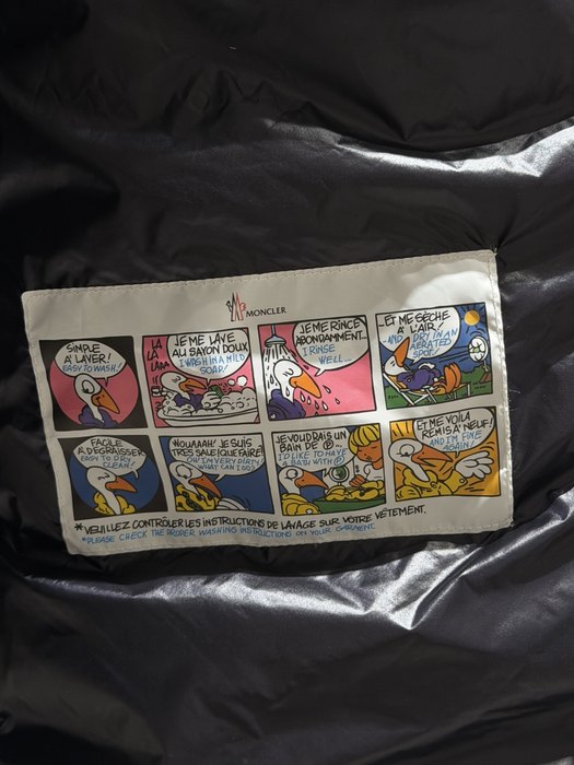 Clothing Moncler puffer jacket with hood Black