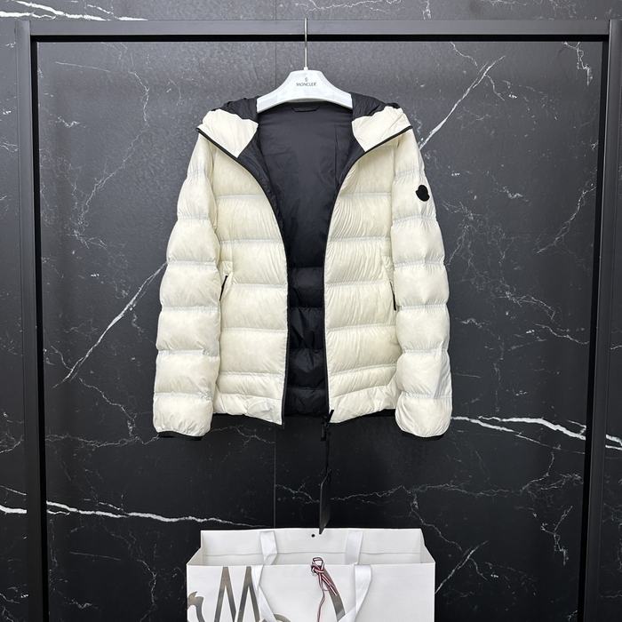 Clothing Moncler puffer jacket with hood White