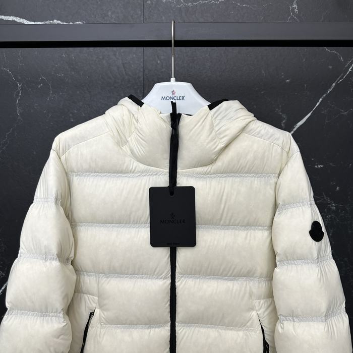 Clothing Moncler puffer jacket with hood White